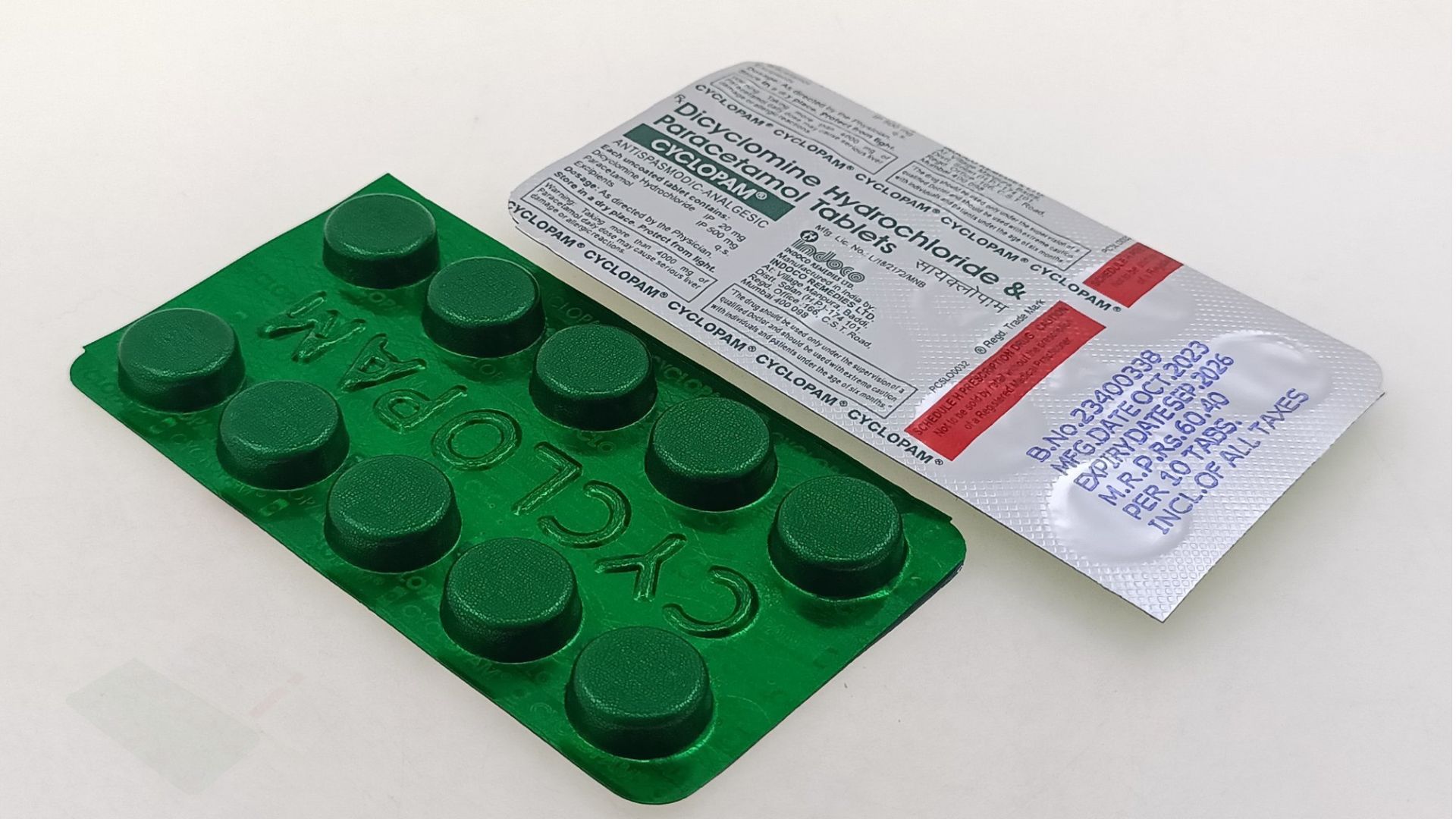 Cyclopam Tablet uses